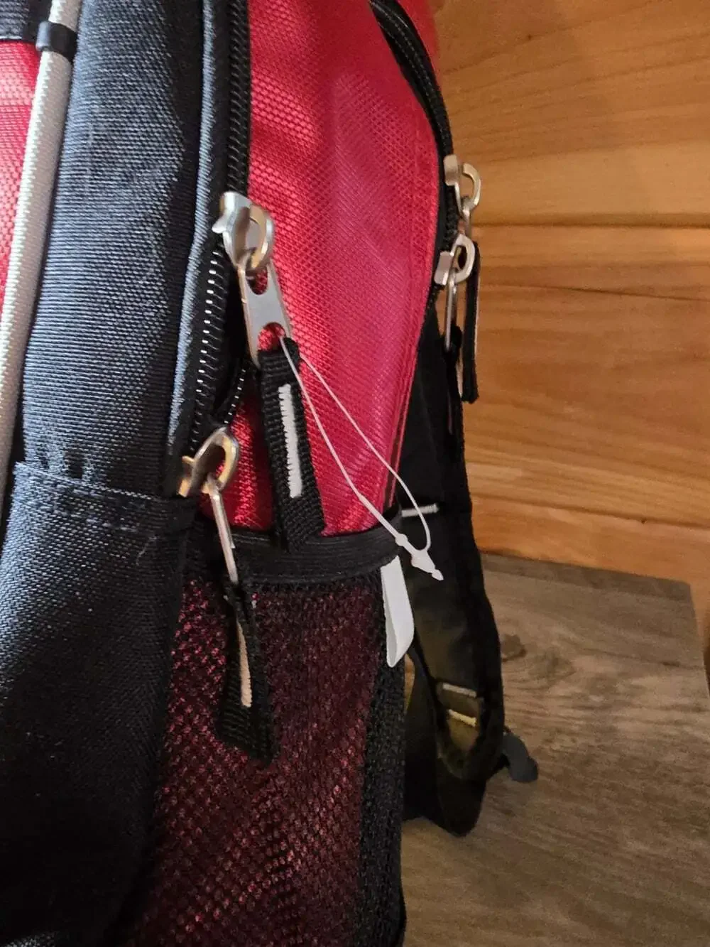 OGIO Budweiser Red/Black Backpack Zip Padded Adjustable Strap Audio Pocket